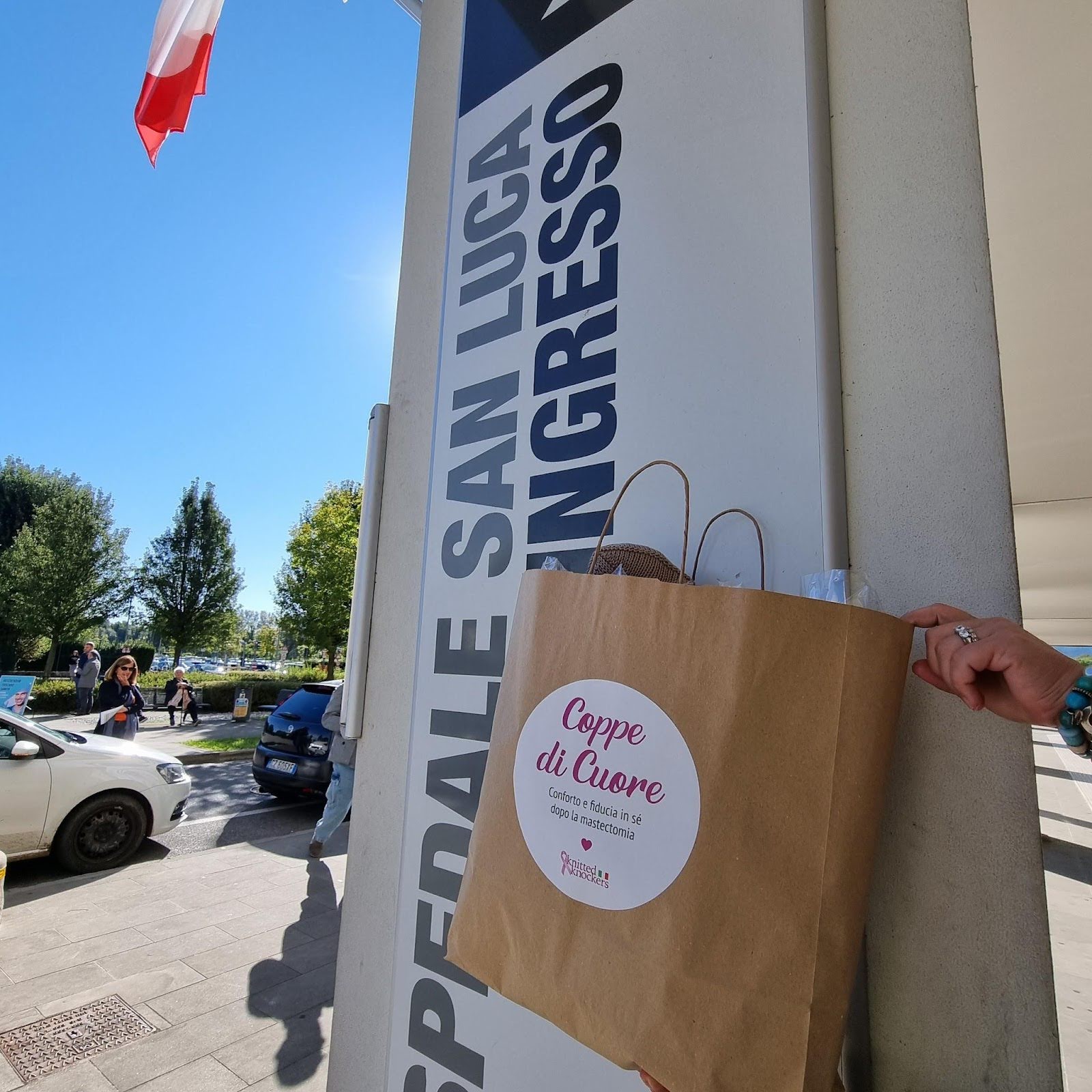 Prima Consegna a Lucca – Ospedale San Luca